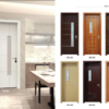Cửa Nhựa Composite Ô Kính - BW301