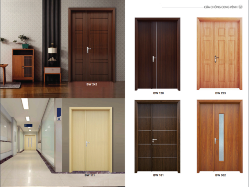 Cửa Nhựa Composite 2 Cánh-BW238