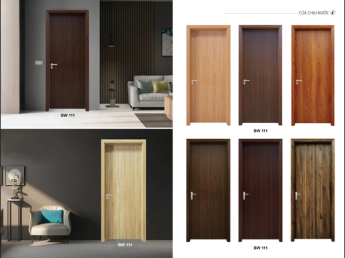 Cửa nhựa composite cánh phẳng-BW11