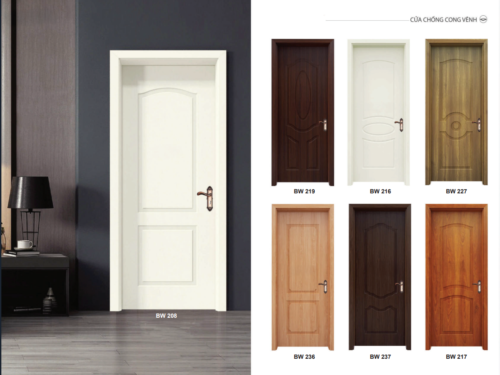 Cửa Nhựa Composite Phào Chỉ-BW211