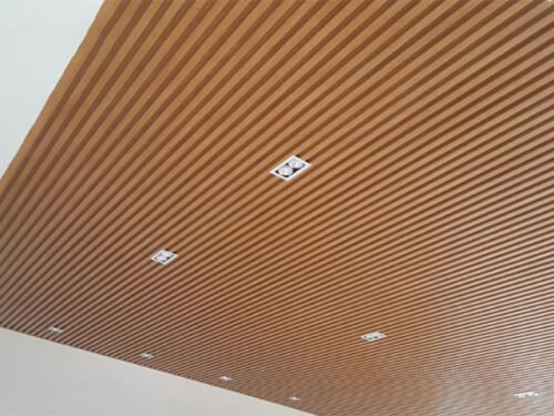 Trần Nhựa Lam Sóng Phẳng-450