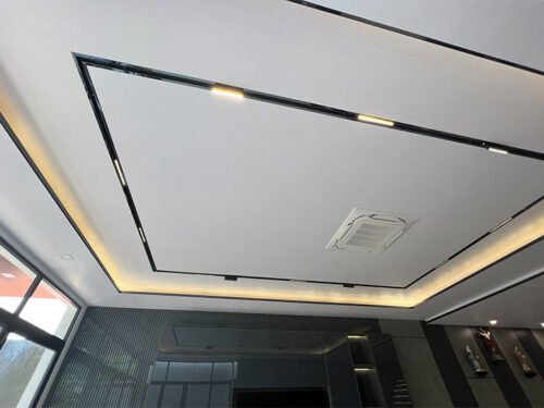 Trần Nhựa Nano- Ray Đèn Nam Châm 450