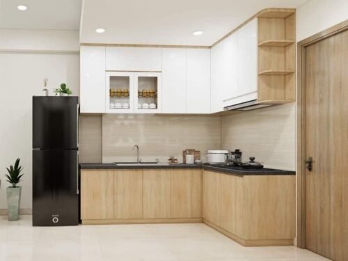 Tủ Bếp Gỗ MDF Chống Ẩm